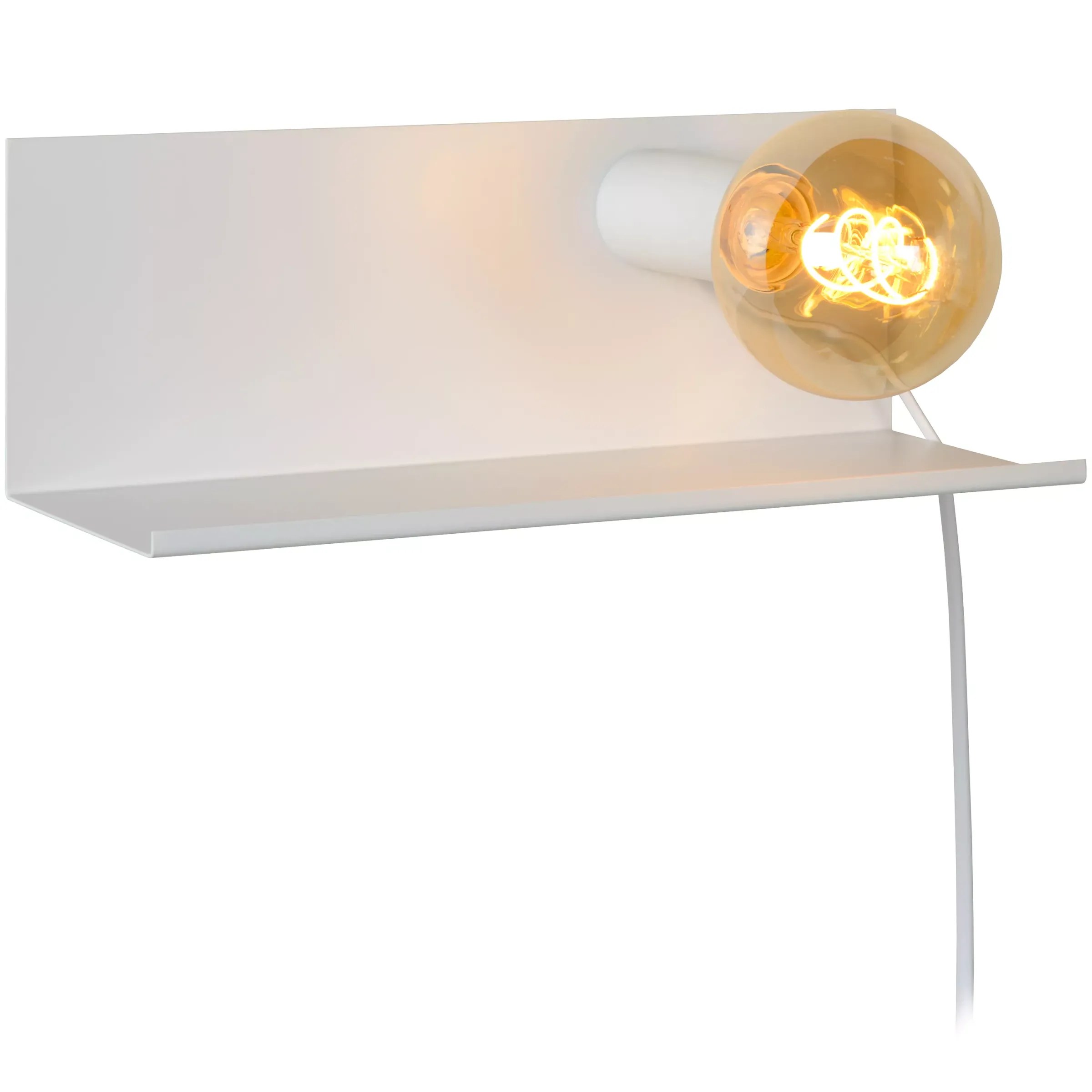 SEBO - Bedlamp / Wandlamp - 1xE27 - Wit*Lucide Fashion