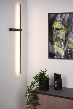 SEGIN - Wandlamp - LED - 1x10W 2700K - Zwart*Lucide Discount
