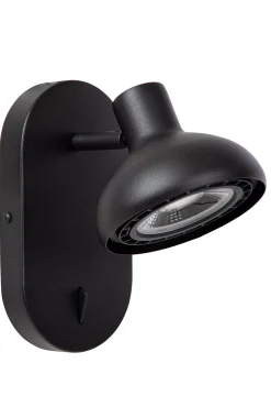 SENSAS - Bedlamp / Wandlamp - 1xGU10 (ES111) - Zwart*Lucide Online