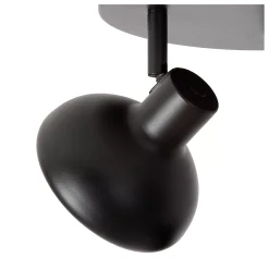 SENSAS - Plafondspot - Ø 25,8 cm - 3xGU10 (ES111) - Zwart*Lucide Cheap