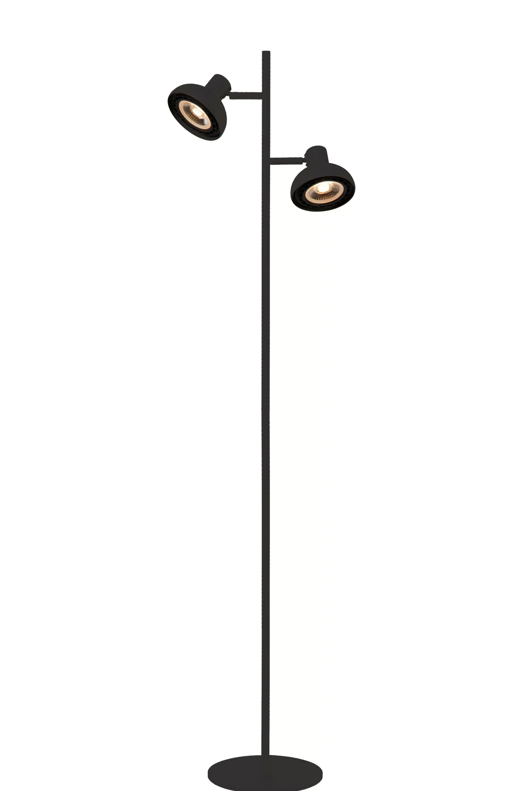 SENSAS - Vloerlamp - 2xGU10 (ES111) - Zwart*Lucide Best Sale