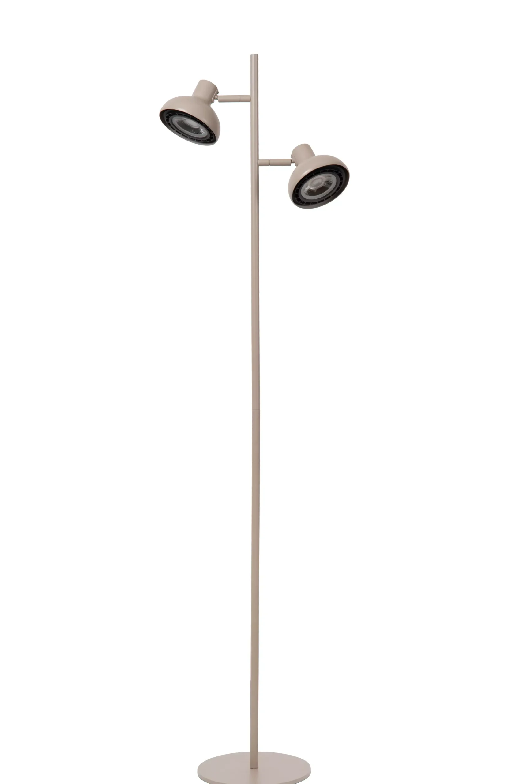 SENSAS - Vloerlamp - 2xGU10 (ES111) - Beige*Lucide Fashion