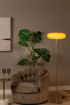 SENTINO - Vloerlamp - Ø 40 cm - 3xG9 - Taupe*Lucide Hot