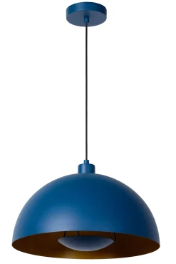 SIEMON - Hanglamp - Ø 40 cm - 1xE27 - Blauw*Lucide Discount
