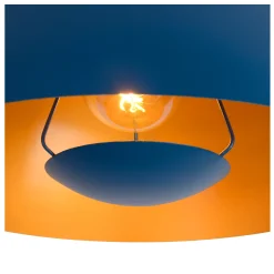 SIEMON - Hanglamp - Ø 40 cm - 1xE27 - Blauw*Lucide Discount