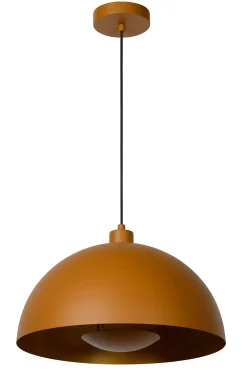 SIEMON - Hanglamp - Ø 40 cm - 1xE27 - Okergeel*Lucide Best Sale