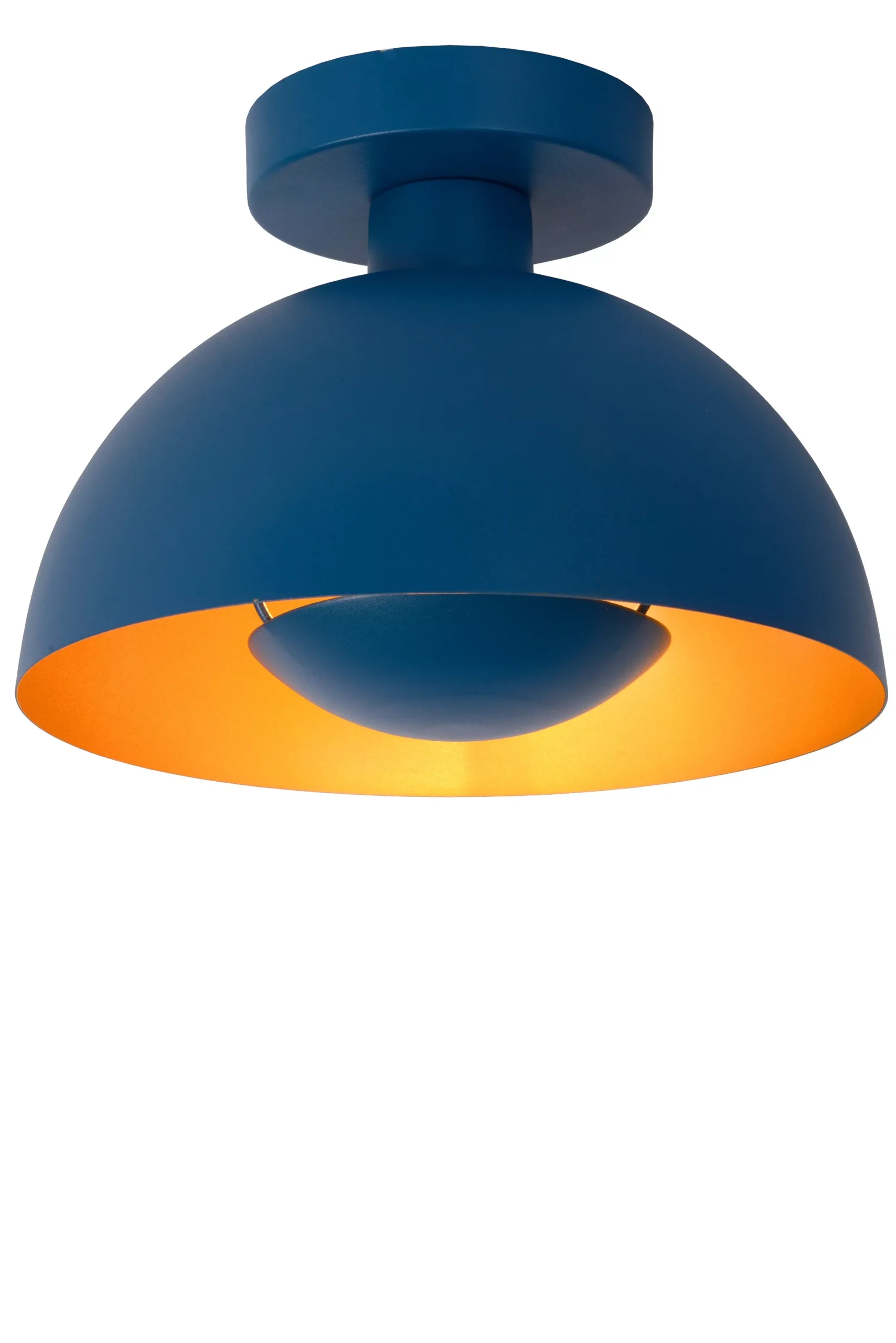 SIEMON - Plafonnière - Ø 25 cm - 1xE27 - Blauw*Lucide Outlet