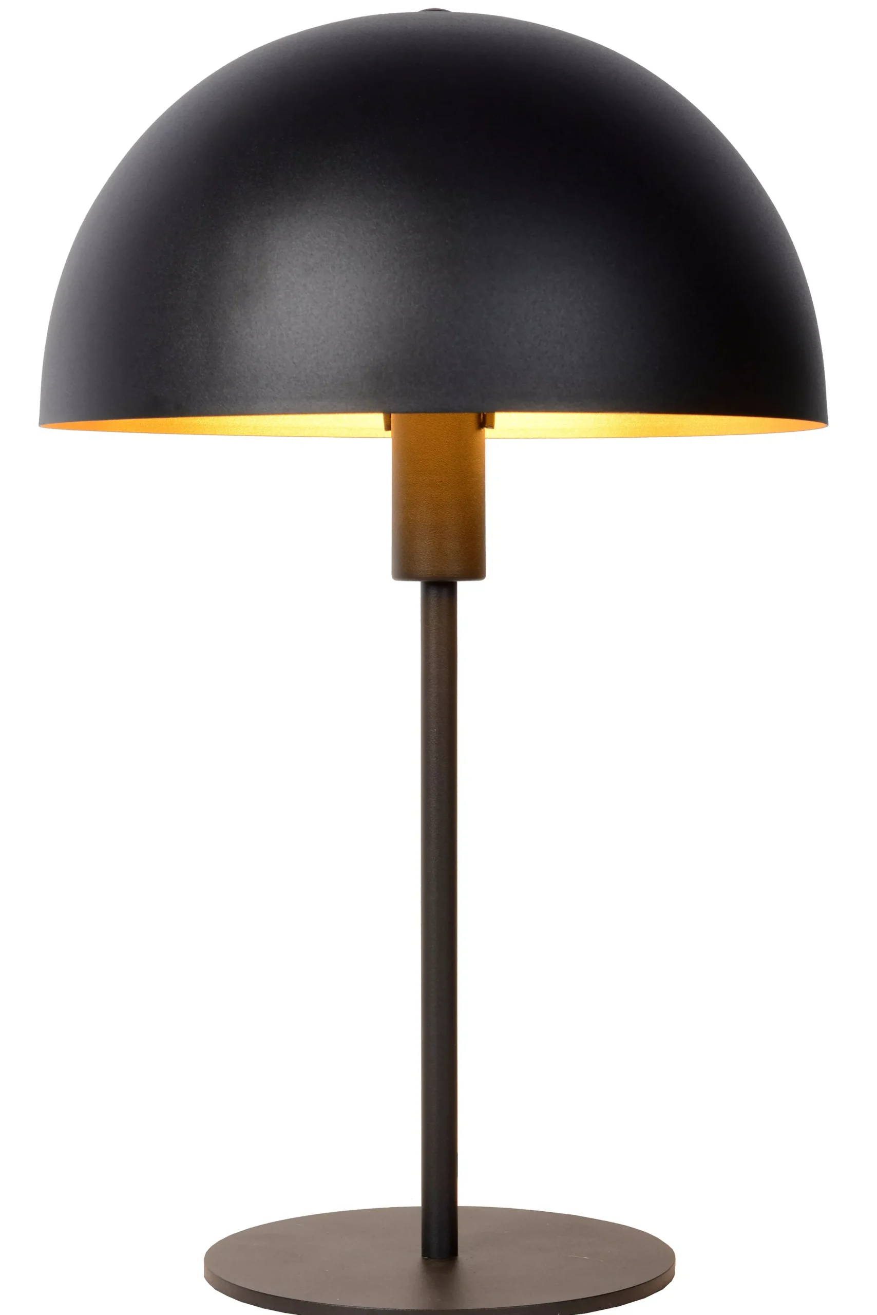 SIEMON - Tafellamp - Ø 25 cm - 1xE14 - Zwart*Lucide Clearance