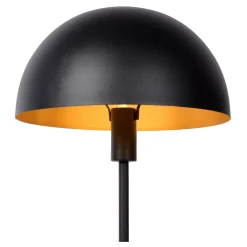 SIEMON - Tafellamp - Ø 25 cm - 1xE14 - Zwart*Lucide Clearance