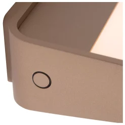 SILVI - Oplaadbare Wandlamp - Accu/Batterij - LED Dimb. - 1x3,7W 2700K - Roest bruin*Lucide Best