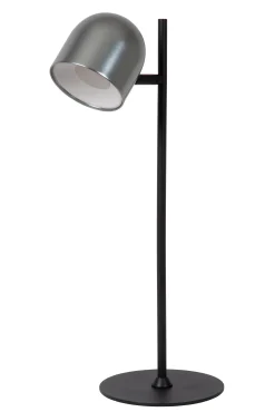 SKANSKA RECH - Oplaadbare Leeslamp Binnen/Buiten - Accu/Batterij - LED Dimb. - CCT - 1x3W 3000K/6000K - IP44 - Grijs ijzer*Lucide Clearance