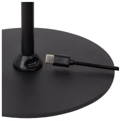 SKANSKA RECH - Oplaadbare Leeslamp Binnen/Buiten - Accu/Batterij - LED Dimb. - CCT - 1x3W 3000K/6000K - IP44 - Koffie*Lucide New