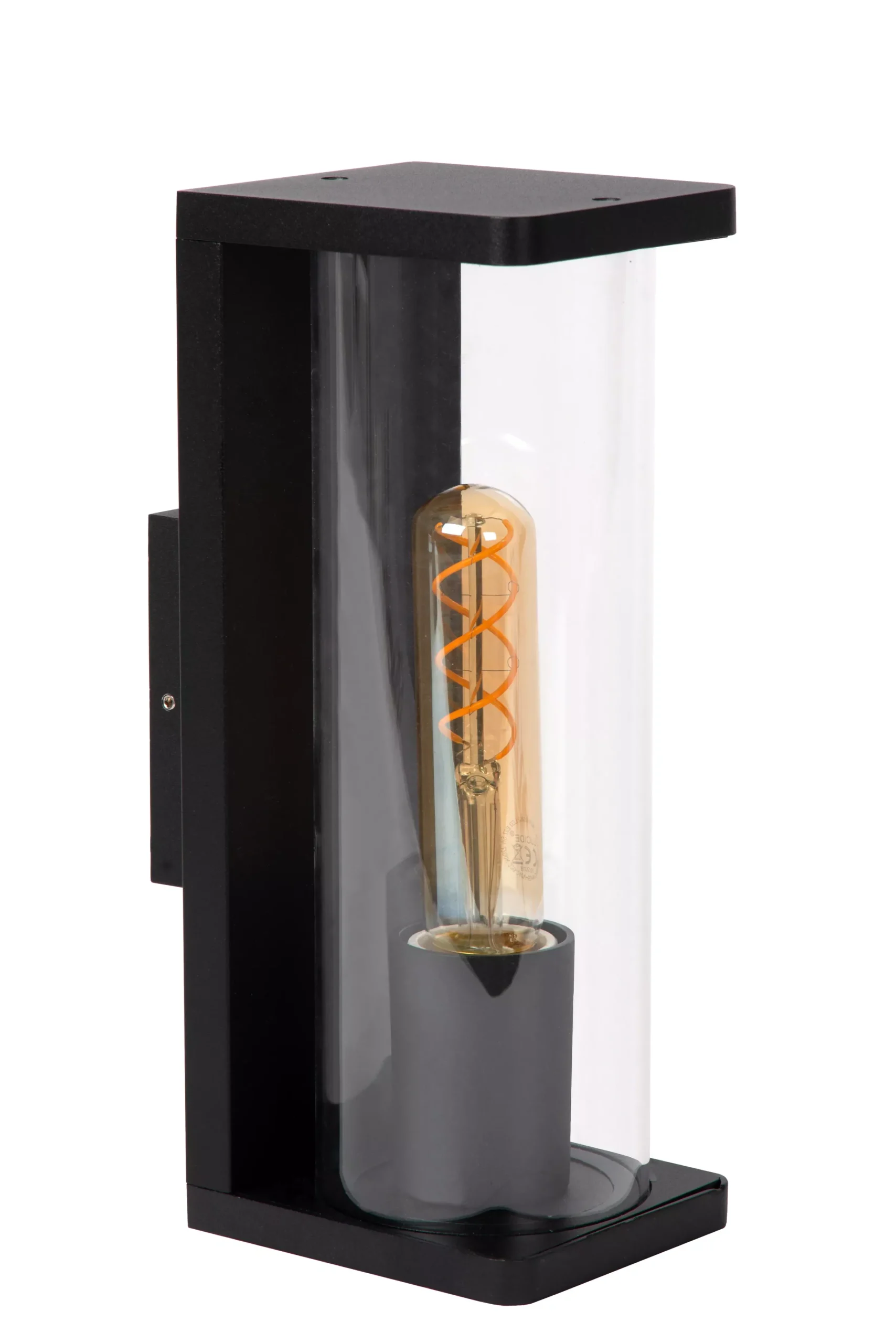 SLIGO - Wandlamp Binnen/Buiten - 1xE27 - IP54 - Zwart*Lucide Store