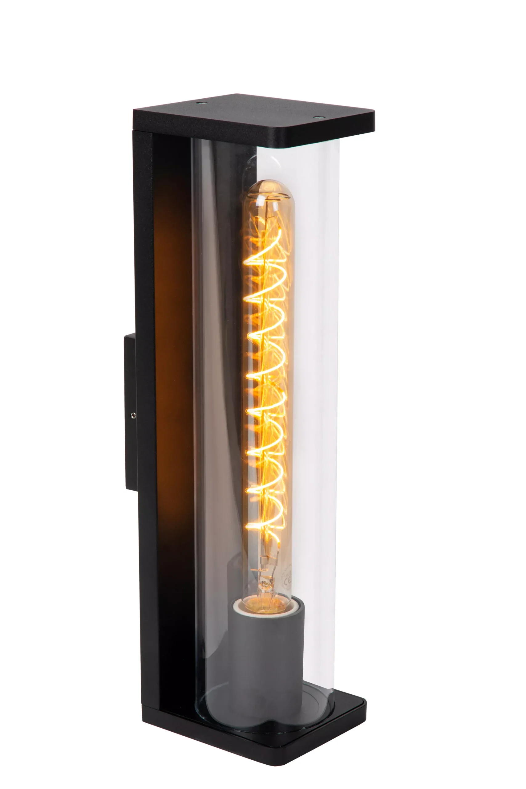 SLIGO - Wandlamp Binnen/Buiten - 1xE27 - IP54 - Zwart*Lucide Store