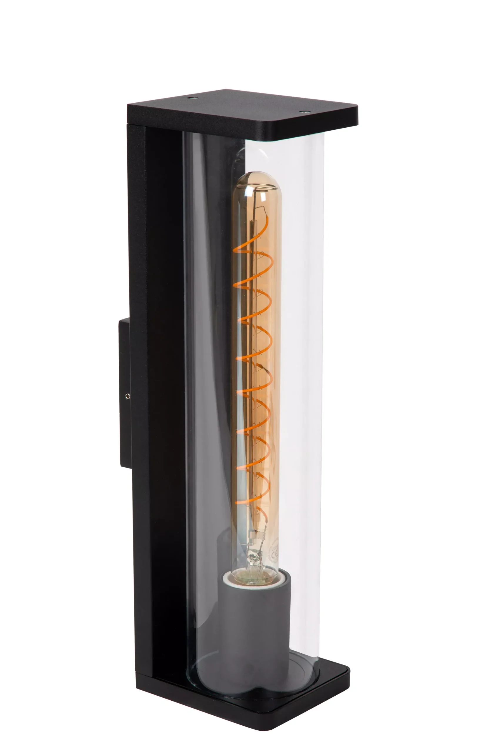 SLIGO - Wandlamp Binnen/Buiten - 1xE27 - IP54 - Zwart*Lucide Store