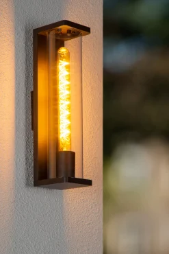 SLIGO - Wandlamp Binnen/Buiten - 1xE27 - IP54 - Zwart*Lucide Store