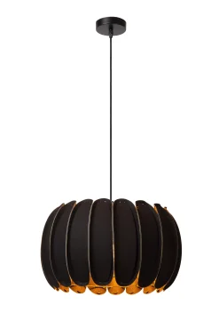 SPENCER - Hanglamp - Ø 40 cm - 1xE27 - Zwart*Lucide Hot