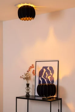 SPENCER - Plafonnière - Ø 30 cm - 1xE27 - Zwart*Lucide Best Sale