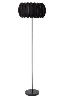 SPENCER - Vloerlamp - Ø 40 cm - 1xE27 - Zwart*Lucide Outlet