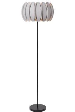 SPENCER - Vloerlamp - Ø 40 cm - 1xE27 - Grijs*Lucide Best Sale