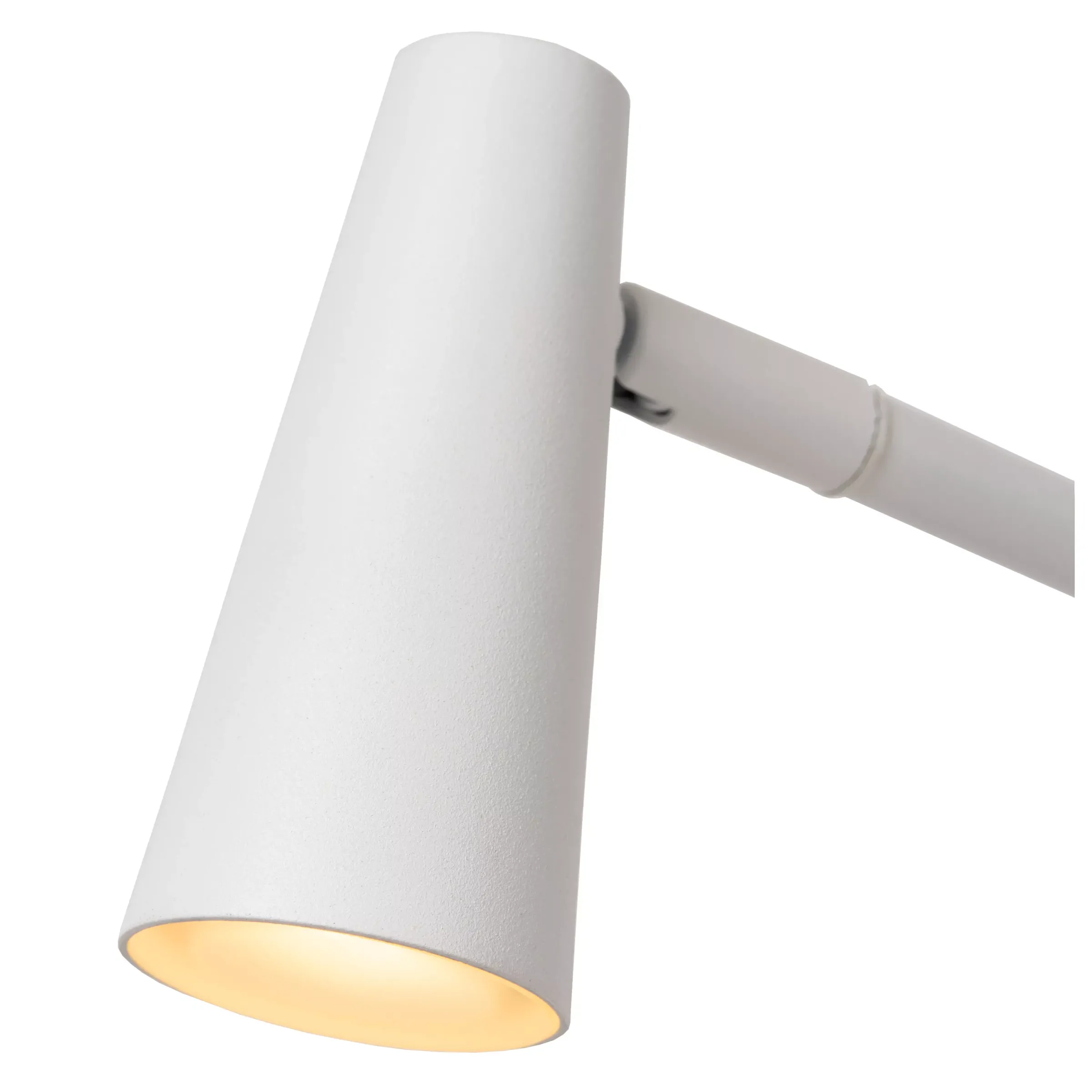 STIRLING - Oplaadbare Tafellamp - Accu/Batterij - LED 3 StepDim - 1x3W 2700K - Wit*Lucide New