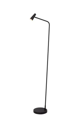 STIRLING - Oplaadbare Vloerlamp - Accu/Batterij - LED 3 StepDim - 1x3W 2700K - Zwart*Lucide Flash Sale
