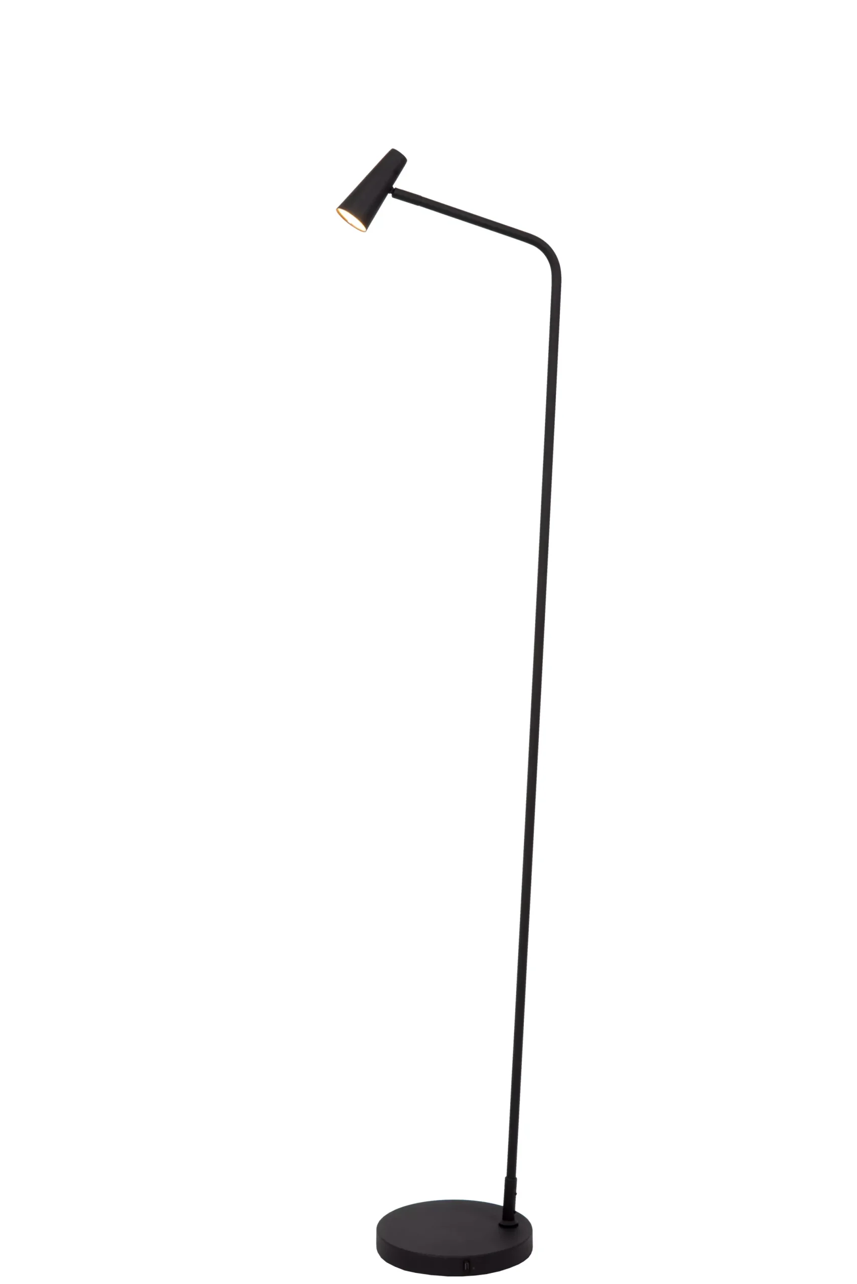 STIRLING - Oplaadbare Vloerlamp - Accu/Batterij - LED 3 StepDim - 1x3W 2700K - Zwart*Lucide Flash Sale