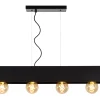 SURTUS - Hanglamp - 4xE27 - Zwart*Lucide Cheap