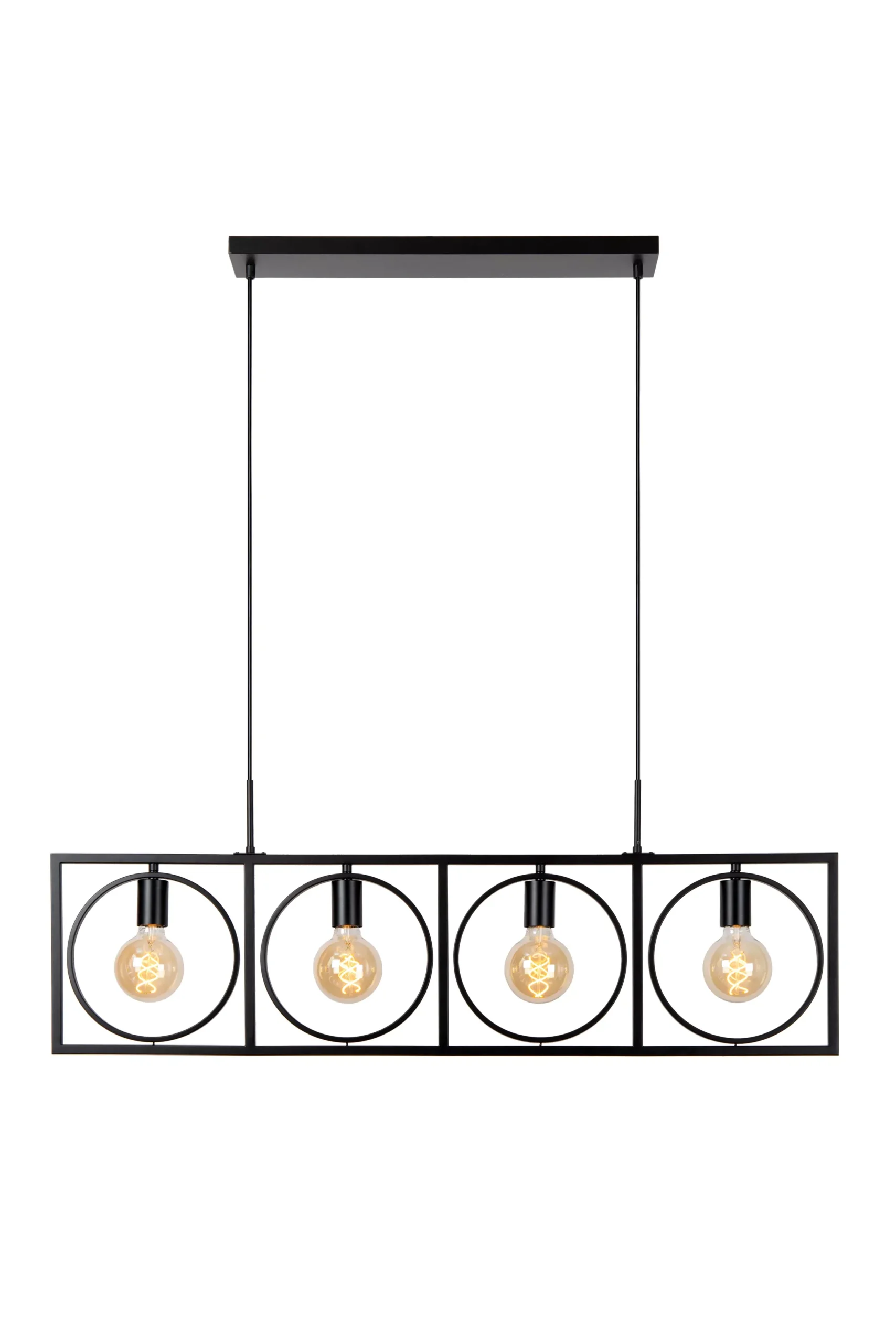SUUS - Hanglamp - 4xE27 - Zwart*Lucide Flash Sale