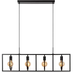 SUUS - Hanglamp - 4xE27 - Zwart*Lucide Flash Sale