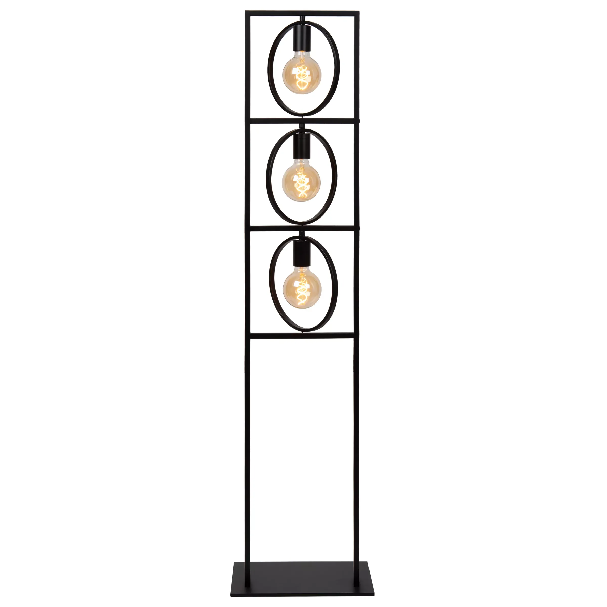 SUUS - Vloerlamp - 3xE27 - Zwart*Lucide Hot