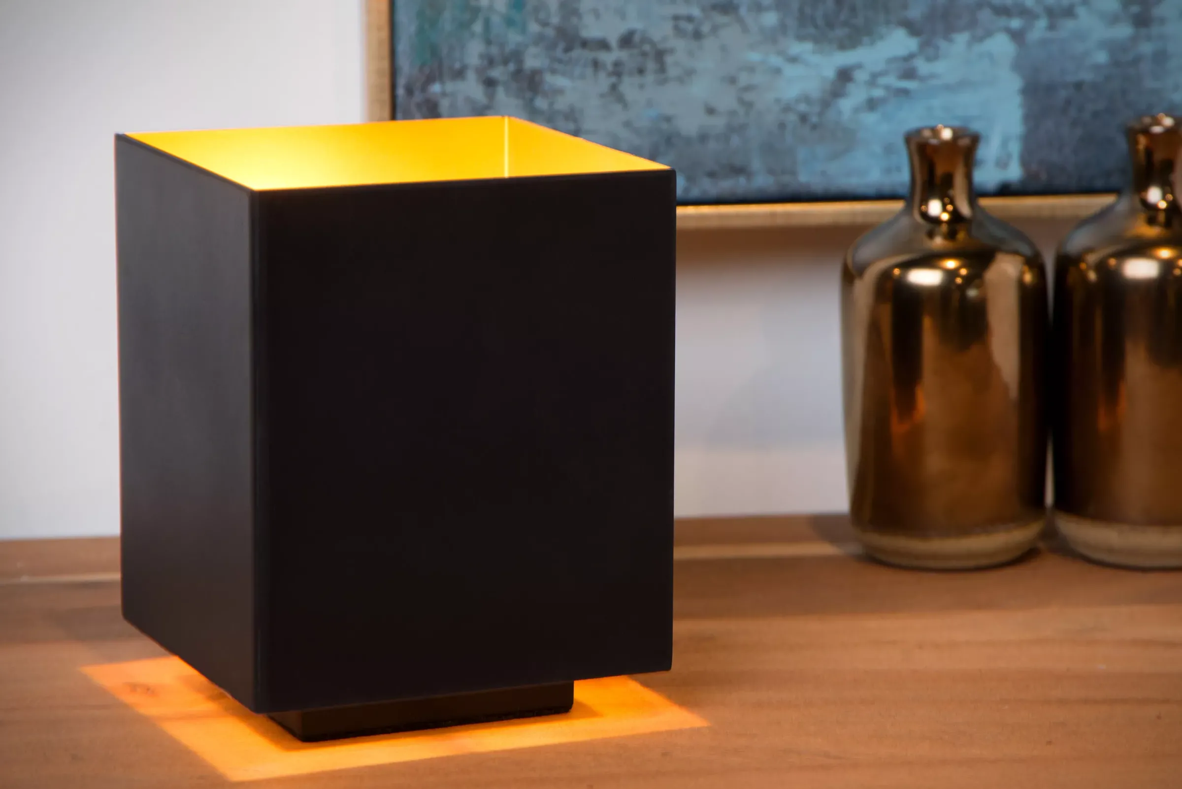 SUZY - Tafellamp - 1xE14 - Zwart*Lucide Best