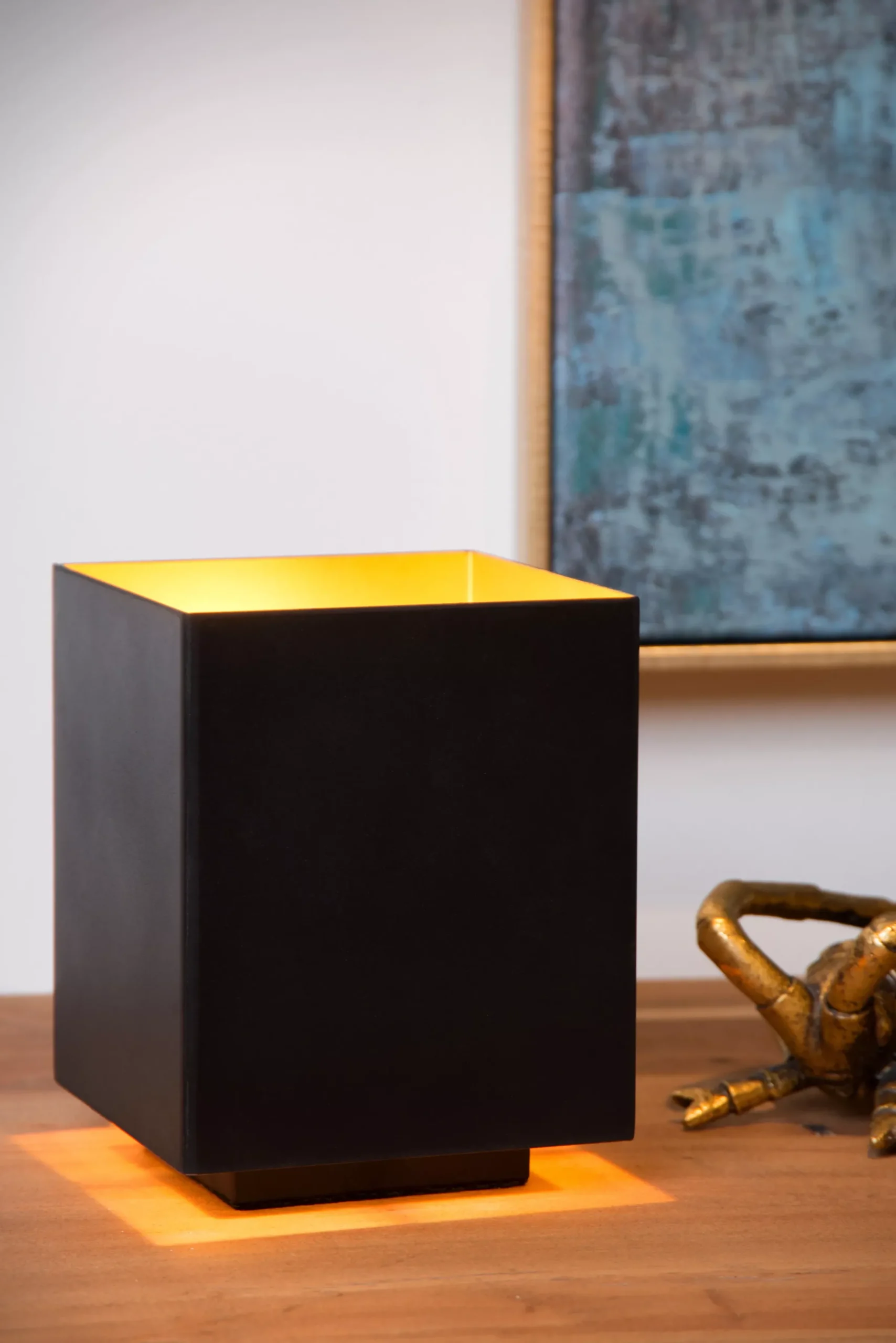 SUZY - Tafellamp - 1xE14 - Zwart*Lucide Best
