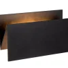SWINDON - Wandlamp Binnen/Buiten - LED - 1x16W 2700K - IP54 - Zwart*Lucide New