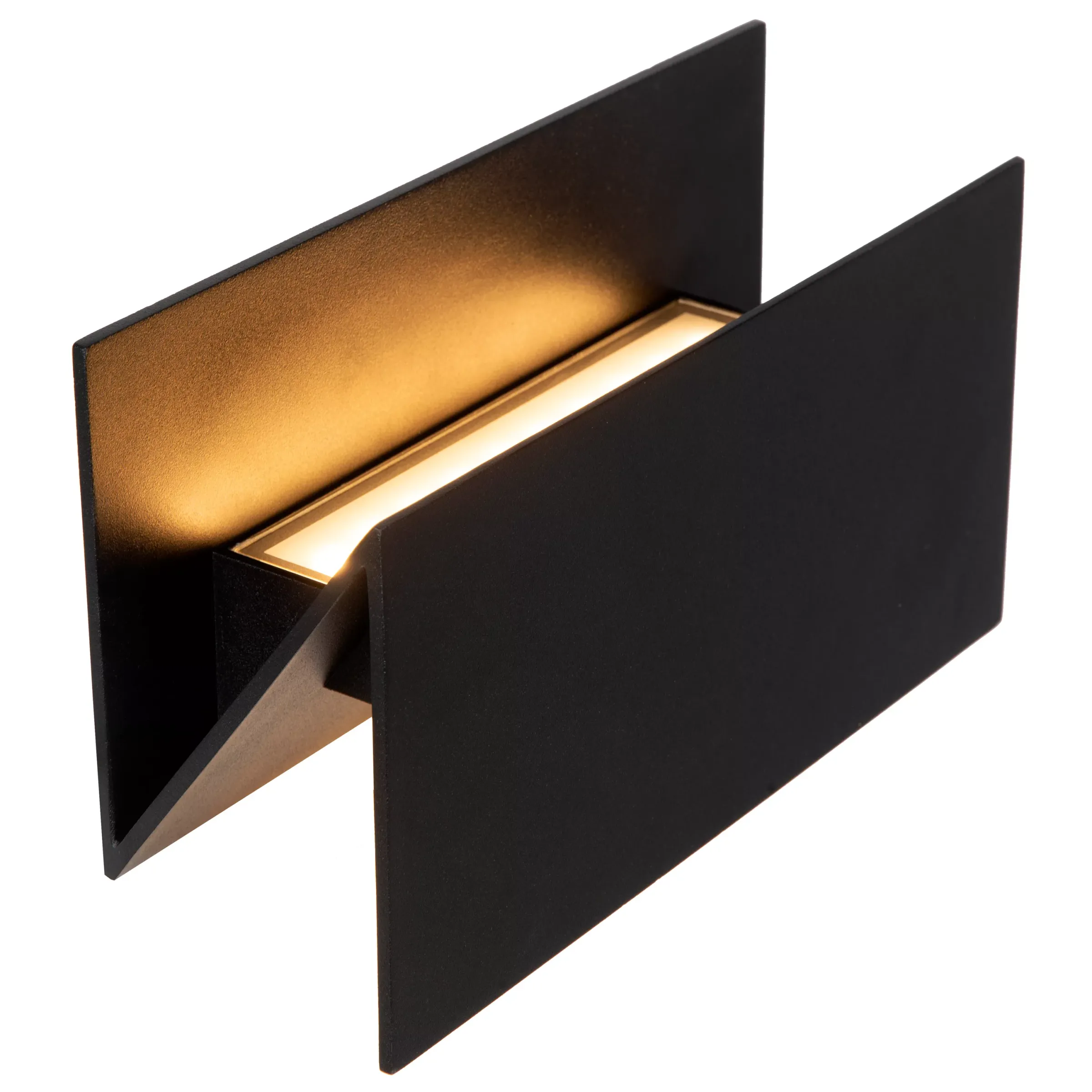SWINDON - Wandlamp Binnen/Buiten - LED - 1x16W 2700K - IP54 - Zwart*Lucide New