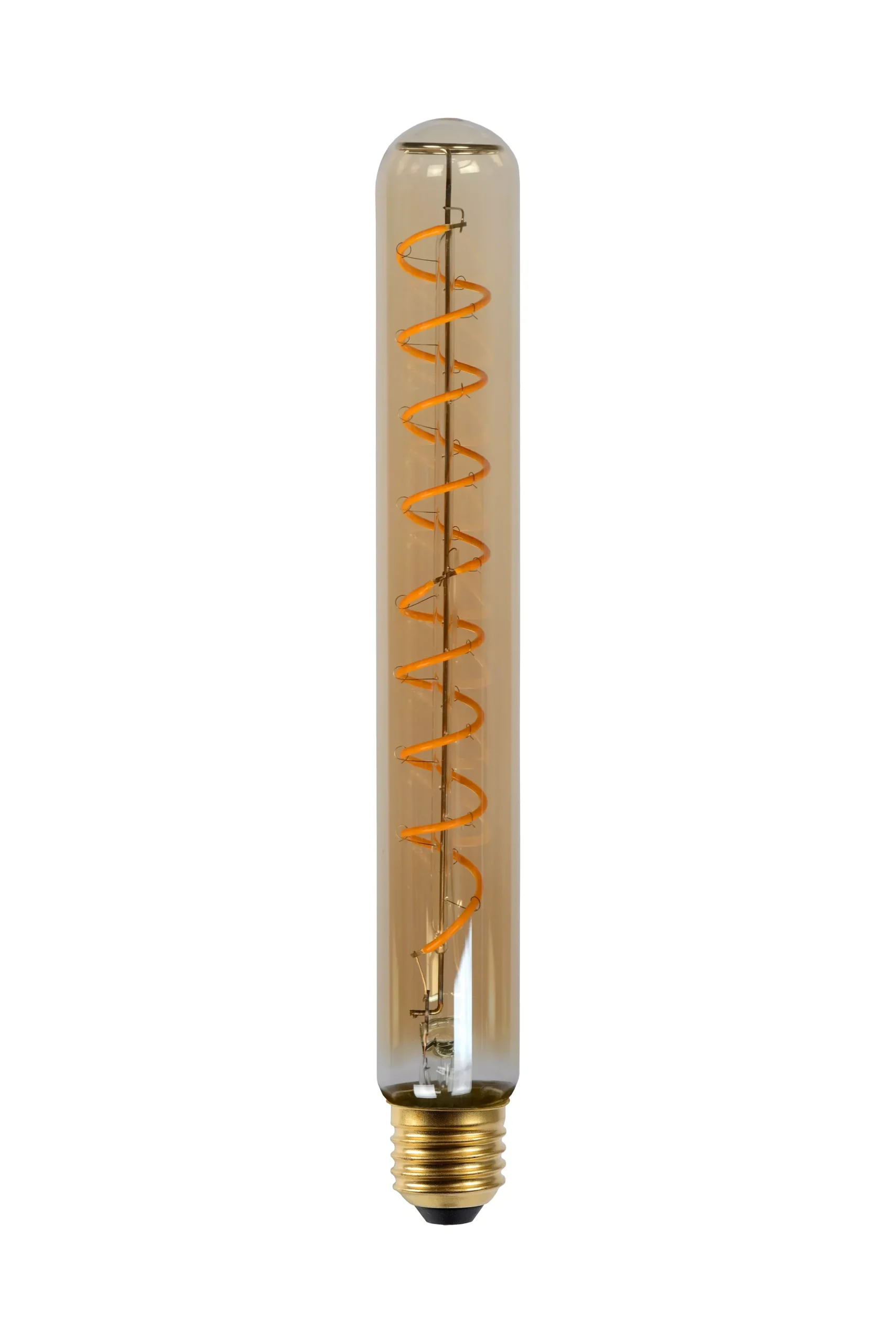 T32 - Filament lamp - Ø 3,2 cm - LED Dimb. - E27 - 1x4,9W 2200K - Amber*Lucide Fashion