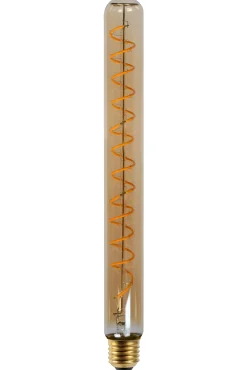 T32 - Filament lamp - Ø 3,2 cm - LED Dimb. - E27 - 1x4,9W 2200K - Amber*Lucide Clearance