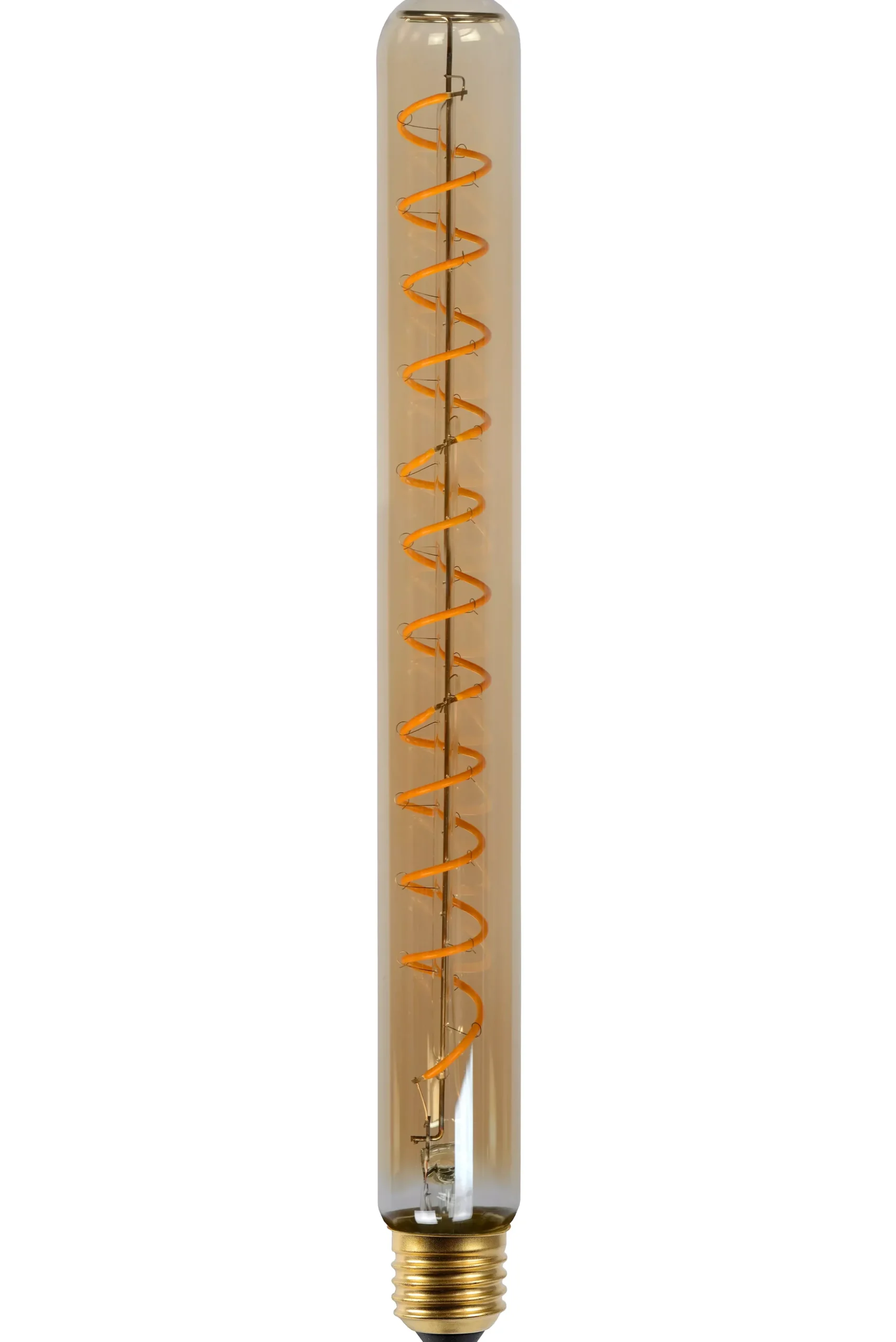 T32 - Filament lamp - Ø 3,2 cm - LED Dimb. - E27 - 1x4,9W 2200K - Amber*Lucide Clearance