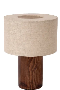 TACHINA - Tafellamp - 1xE14 - Naturel*Lucide Best Sale