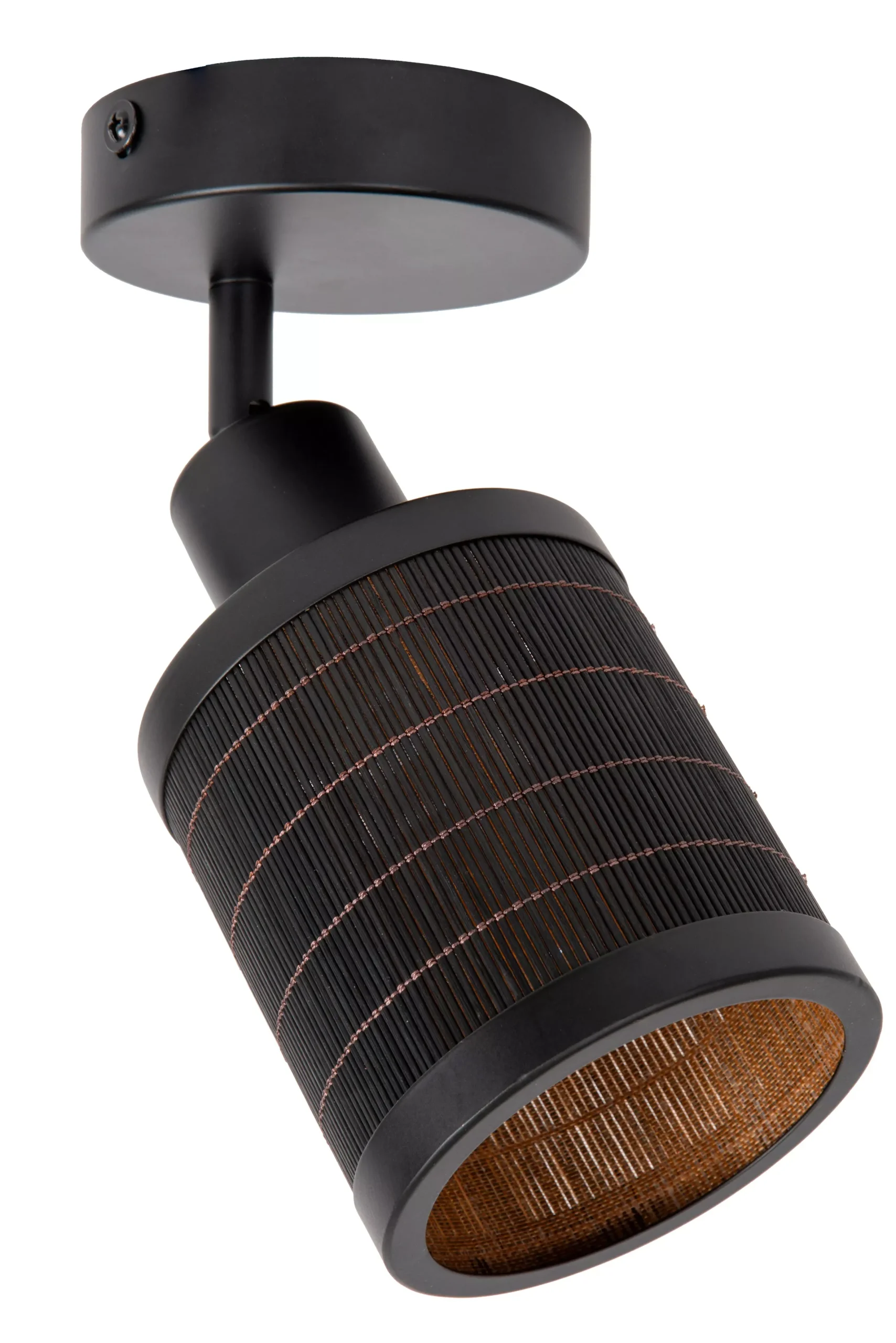 TAGALOG - Plafondspot - Ø 10 cm - 1xE27 - Zwart*Lucide Store
