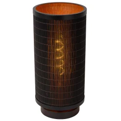 TAGALOG - Tafellamp - Ø 15 cm - 1xE27 - Zwart*Lucide Online