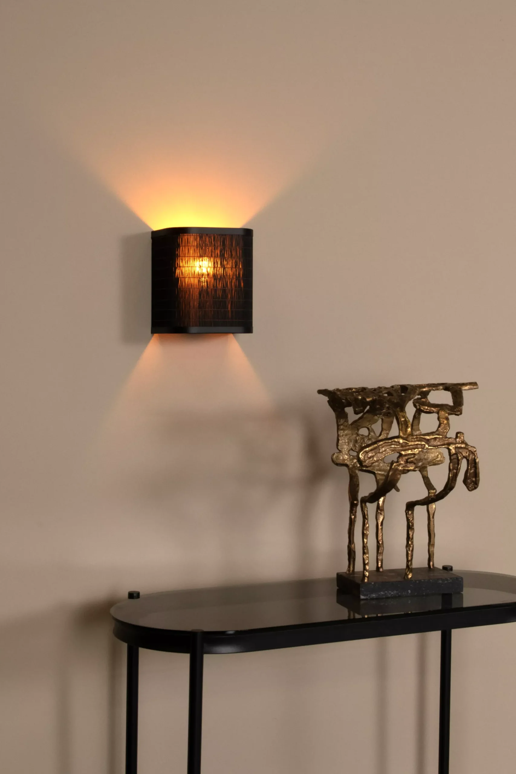 TAGALOG - Wandlamp - 1xE27 - Zwart*Lucide Flash Sale