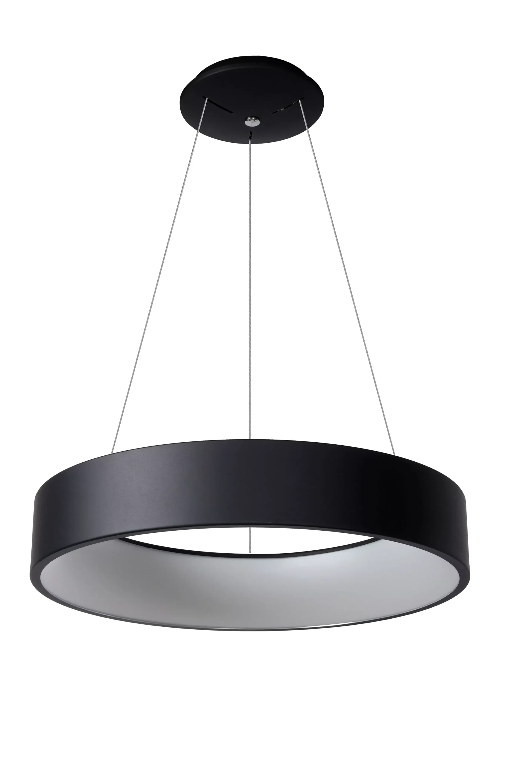 TALOWE LED - Hanglamp - Ø 60 cm - LED Dimb. - 1x39W 3000K - Zwart*Lucide Cheap