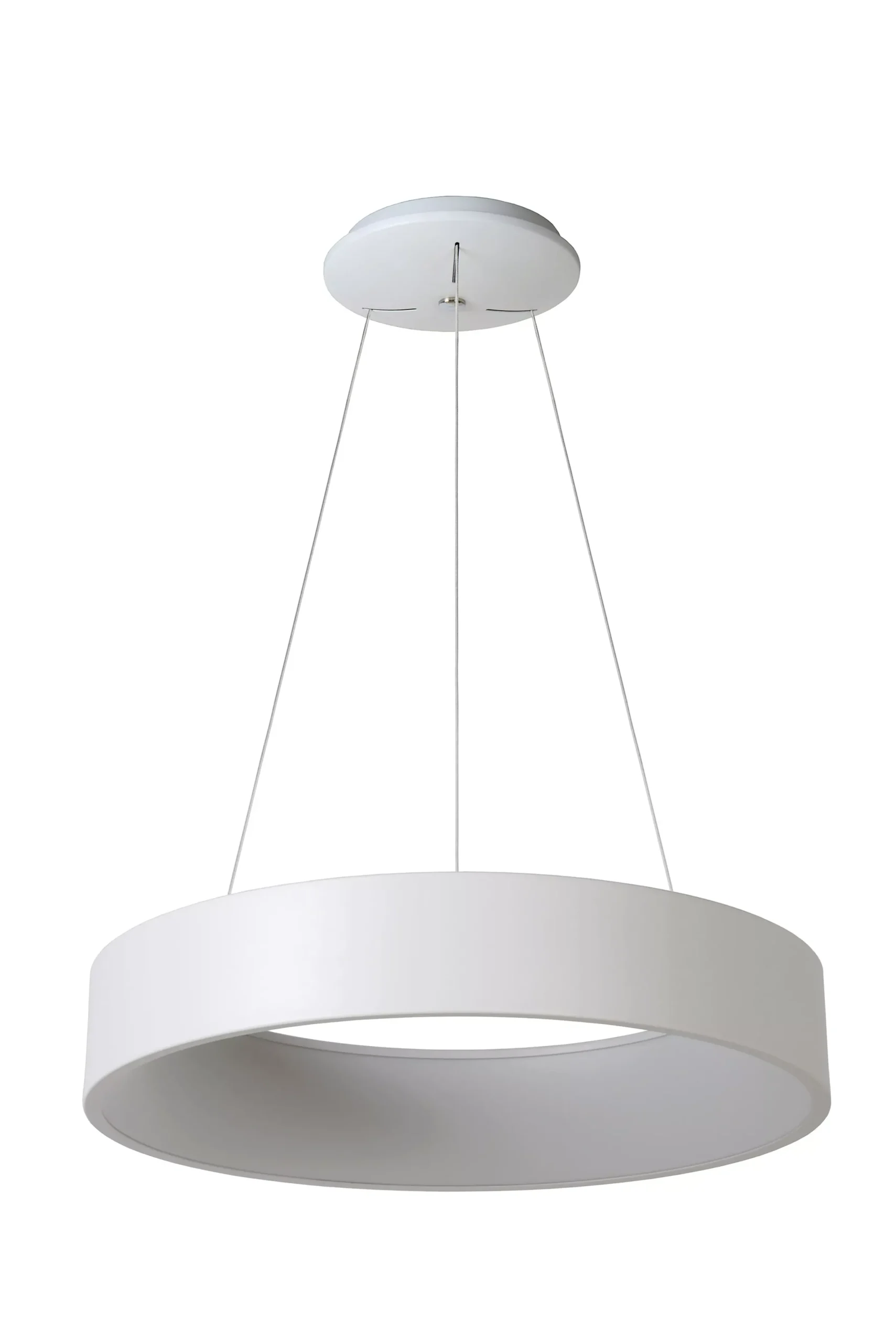 TALOWE LED - Hanglamp - Ø 60 cm - LED Dimb. - 1x39W 3000K - Wit*Lucide Cheap