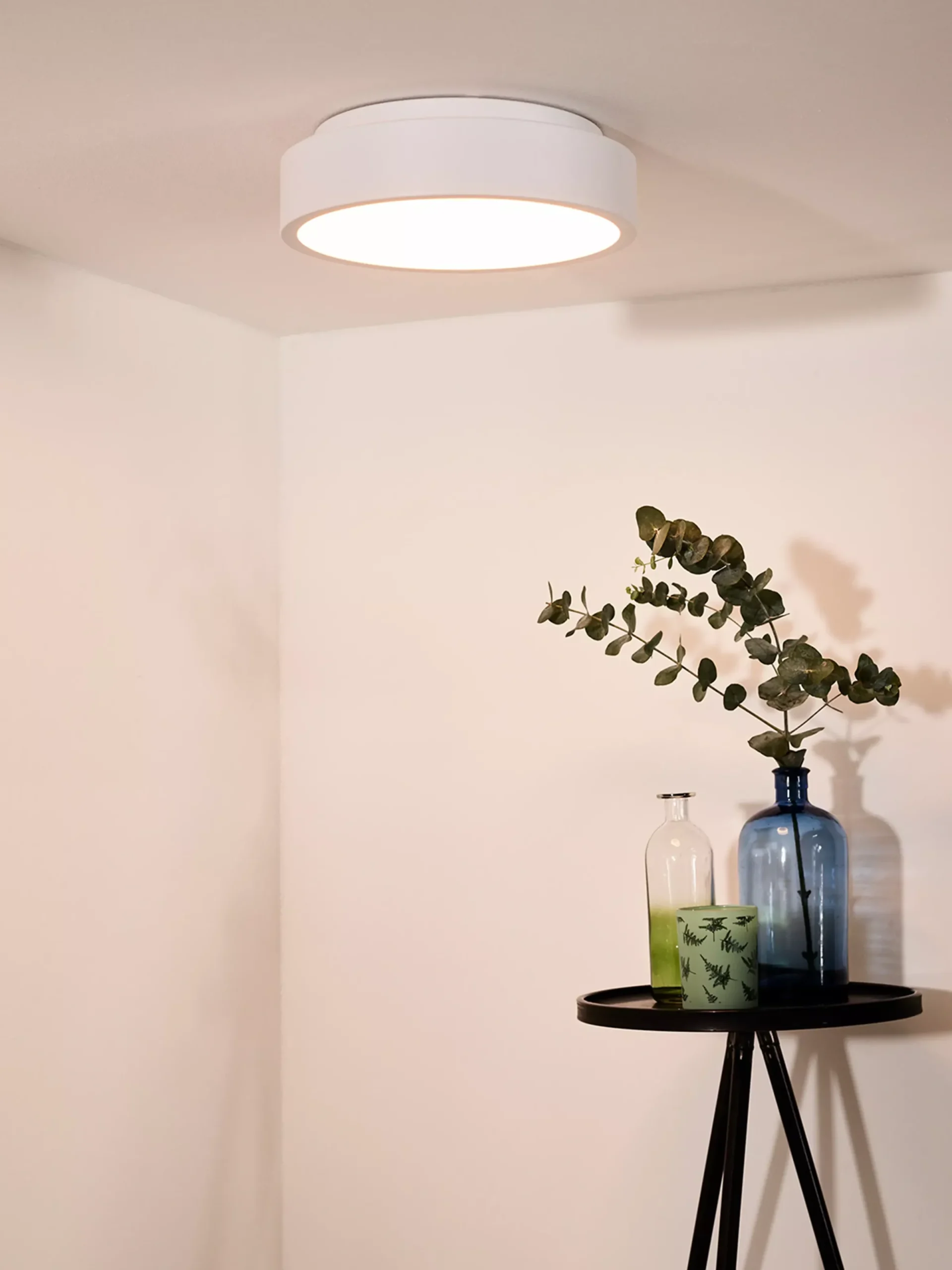 TALOWE LED - Plafonnière - Ø 30 cm - LED Dimb. - 1x20W 3000K - Wit*Lucide Hot