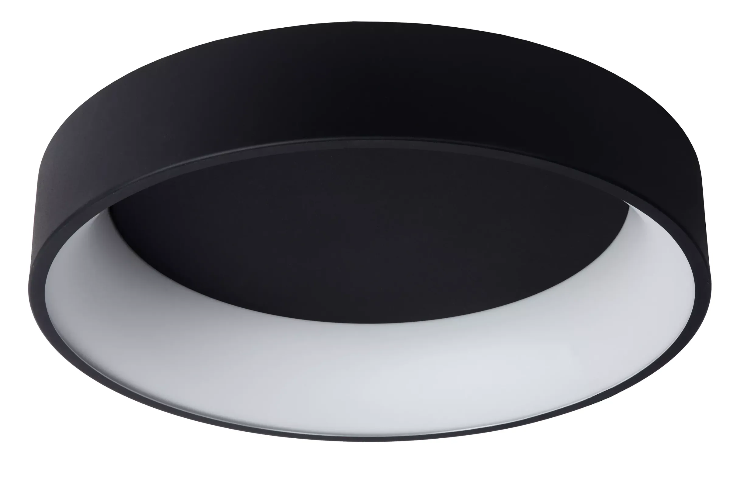 TALOWE LED - Plafonnière - Ø 60 cm - LED Dimb. - 1x42W 3000K - Zwart*Lucide Fashion