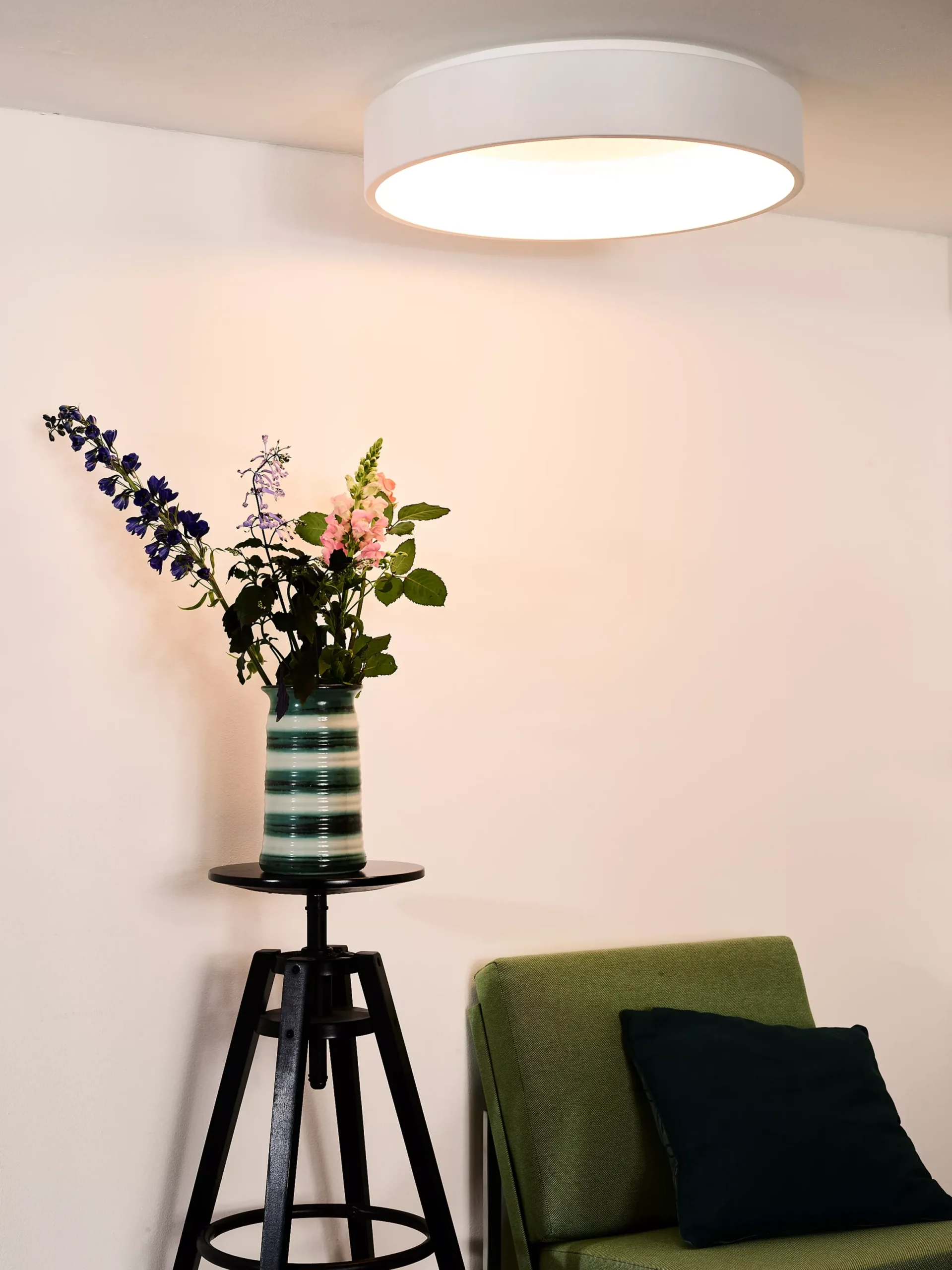 TALOWE LED - Plafonnière - Ø 60 cm - LED Dimb. - 1x42W 3000K - Wit*Lucide Best Sale