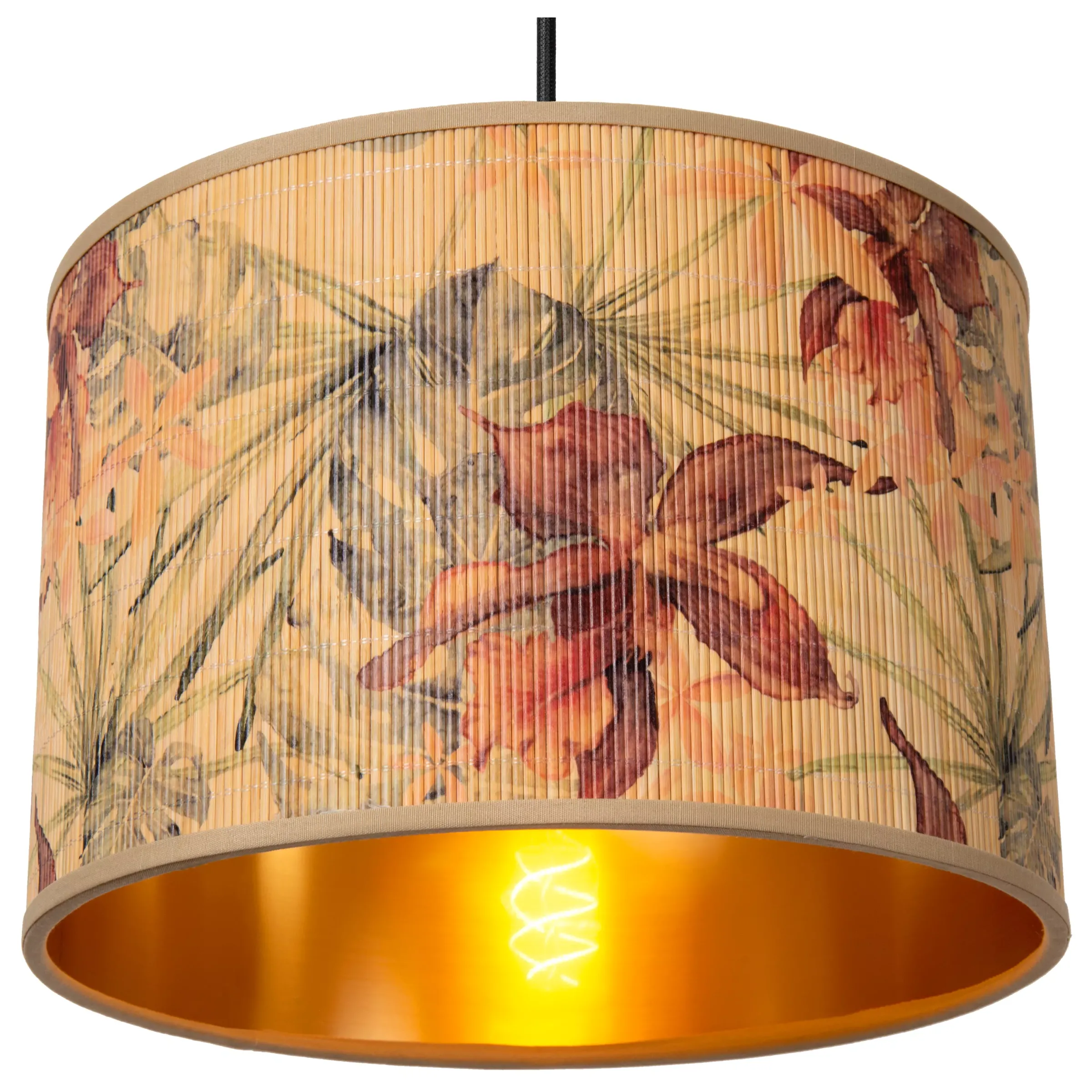 TANSELLE - Hanglamp - Ø 30 cm - 1xE27 - Multicolor*Lucide Fashion