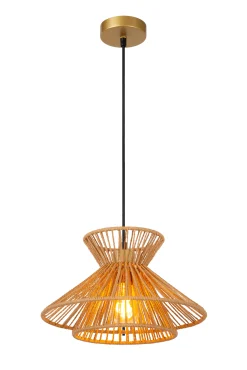 TASMAN - Hanglamp - 1xE27 - Naturel*Lucide Best