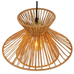 TASMAN - Hanglamp - 1xE27 - Naturel*Lucide Best